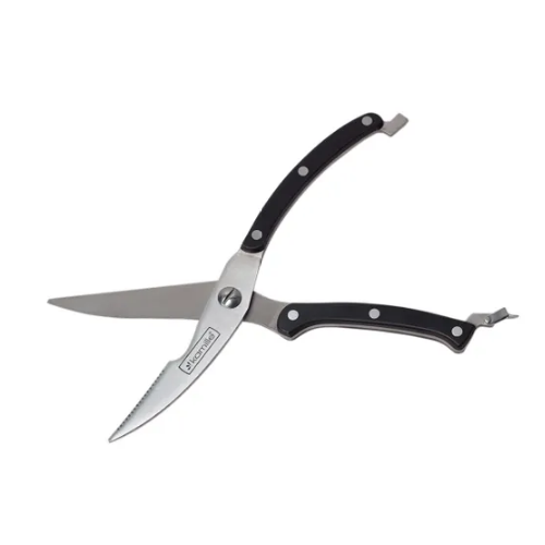 Ножиці кухонні 250мм нержавіюча сталь пластикові ABS ручки 5102 KAMILLE Житомир - фото 1