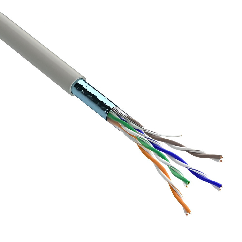 Патч-кабель FTP OK-Net КГПВЭ-ВП (100) кат.5е, 4х2х0,48 PATCH 20, бухта 305м ( Білий ) Харьков - изображение 1