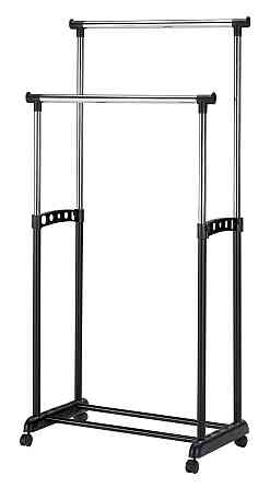 Вішак NOVA II хром/чорний Київ