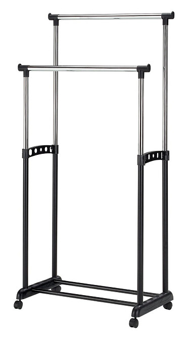 Вішак NOVA II хром/чорний Київ - фото 1