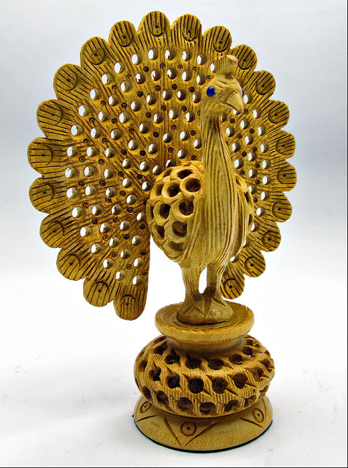 Фигурка Павлин деревянный резной Киев - изображение 1