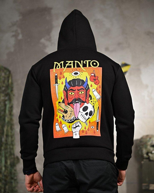 Милитари худи на флисе GENESIS   Manto DEVIL  ПП8077 Одесса - изображение 1