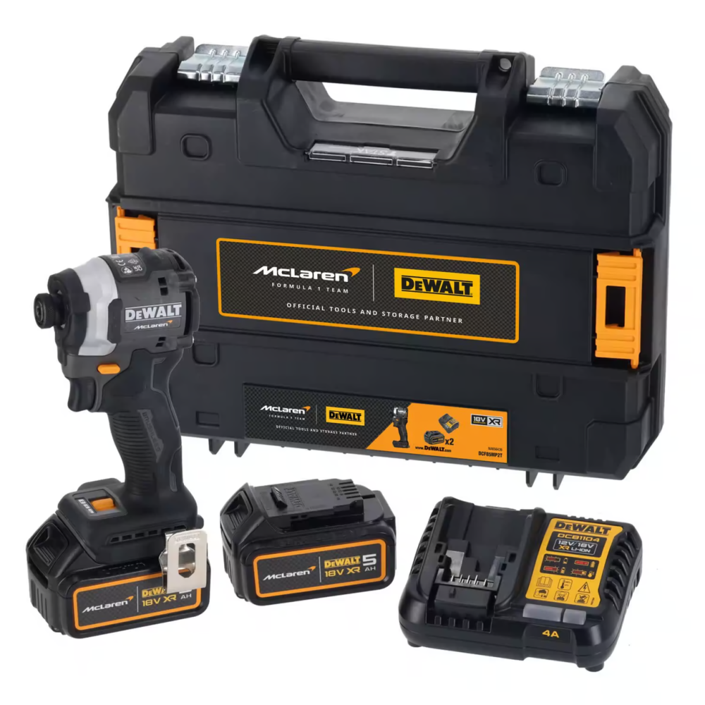 Шуруповерт ударный аккумуляторный McLaren F1 TEAM LIMITED EDITION DeWALT DCF85MP2T Киев - изображение 1