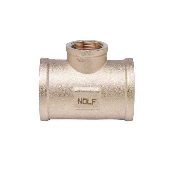 Трійник редукційний Nolf NFC.T100810F-1"Fх3/4"Fх1"F (NF3194) Київ