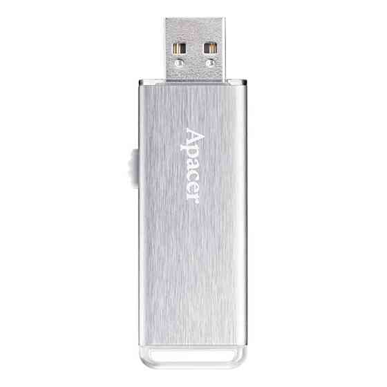 Flash Apacer USB 2.0 AH33A 16Gb Metal silver Київ