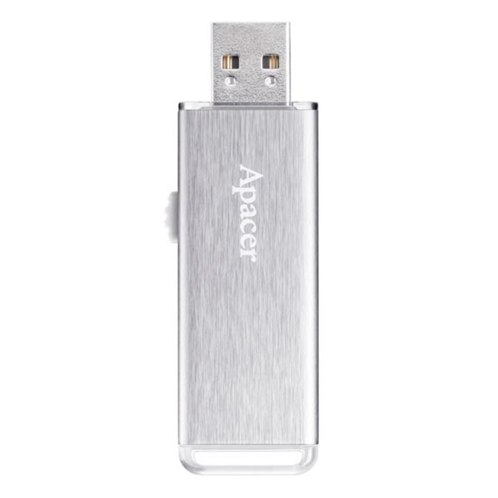 Flash Apacer USB 2.0 AH33A 16Gb Metal silver Київ - фото 1