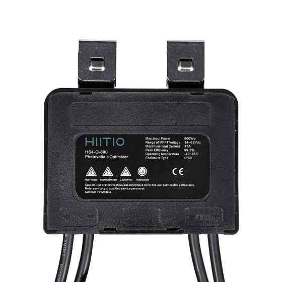 Оптимізатор потужності для сонячних панелей Hiitio HS4-O-800 800W 17A 14-65V (44-00504) Киев
