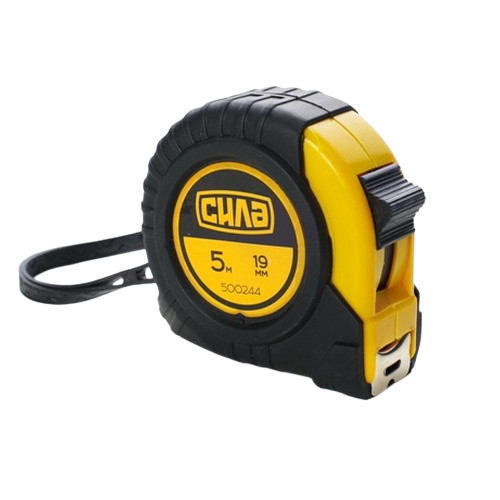 Рулетка обгумована 5м*19мм Standart СИЛА Житомир