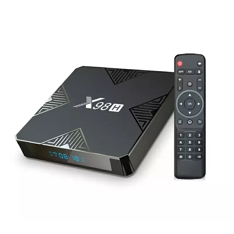 Смарт ТВ приставка X98H WiFi6 4/32 Гб Smart TV Box Android 12 Андроид ТВ бокс Киев - изображение 2