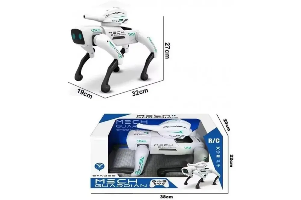 Интерактивный робот-пес, стреляющий шариками орбиз UFT Smart Dog 2 Коломыя - изображение 7