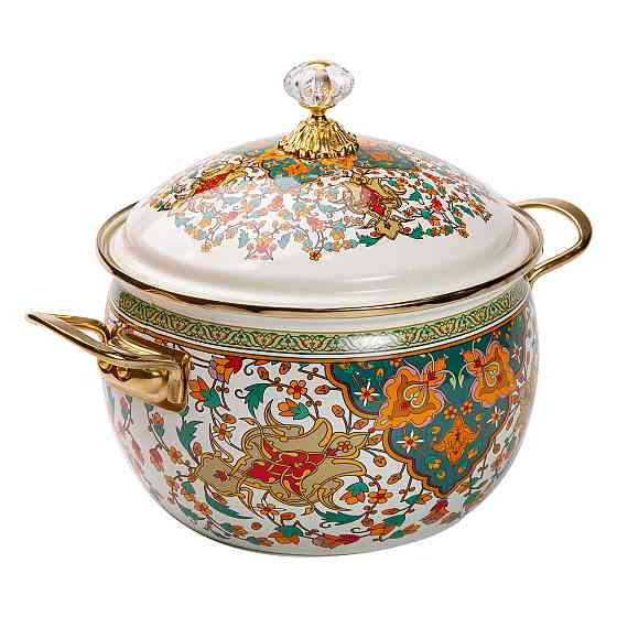 Yiwu Емальована каструля об'ємом 4 літри для газових та електричних плит HP-2-115 Киев