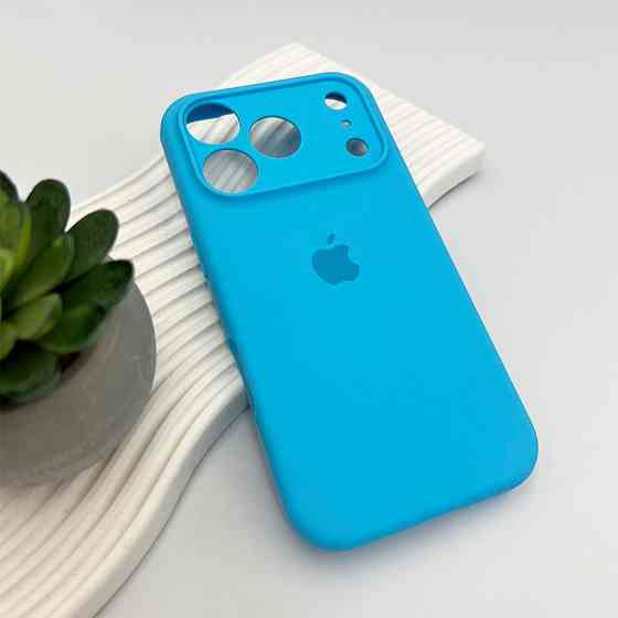 Чохол для смартфона Silicone Full Case AA Camera Protect for Apple iPhone 17 Pro 44,Light Blue Київ