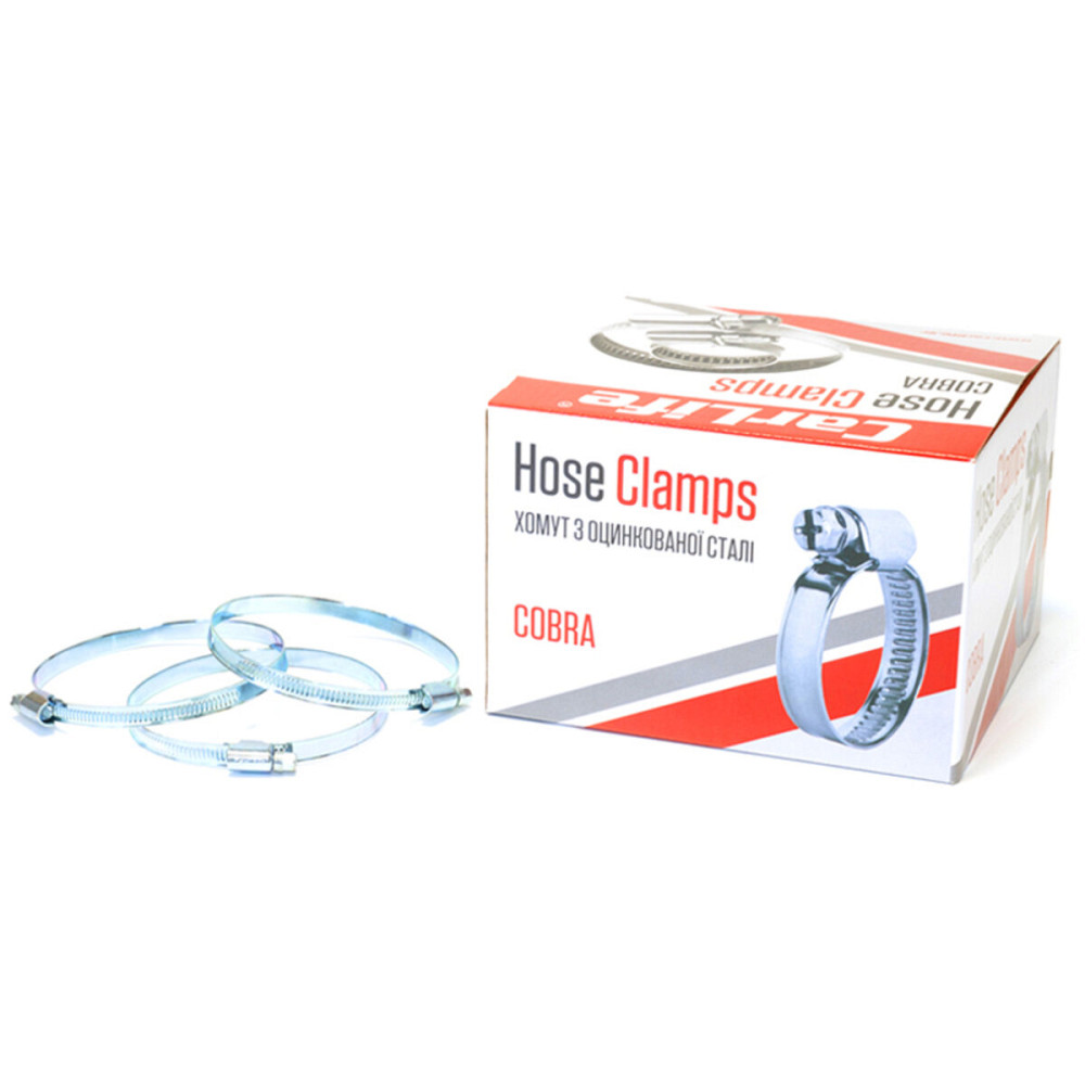 Хомути CarLife оцинковані 80-100/W1, 9х0,67мм, 25шт Киев - изображение 1