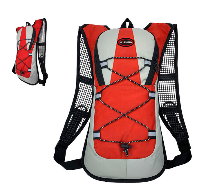 Мультиспортивний рюкзак 5 л Feel Fit Чорно-червоний Бровари - фото 1