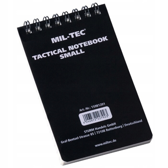 Водонепроникний блокнот 7 см х 13 см ,100 сторінок Mil-Tec (15981201) Не вбирає воду Нововолинськ - фото 3