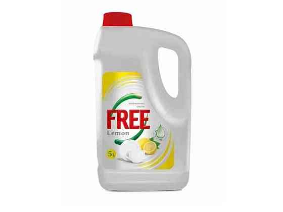 Гель для миття посуду 1л Lemon ТМ FREE Київ