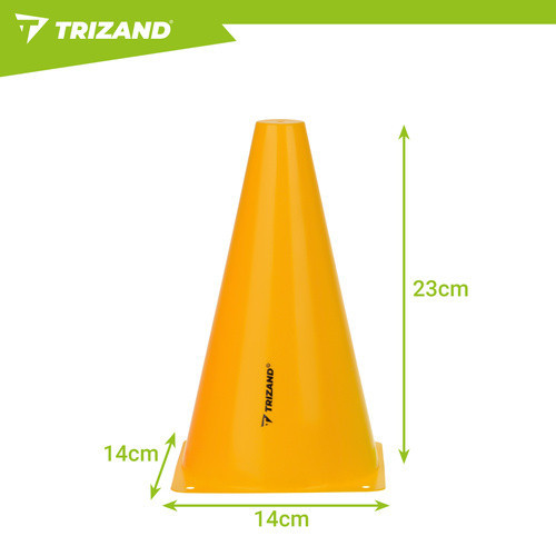 Тренувальные конусы набор 10 шт разных цветов Trizand (27350) Нововолынск - изображение 8