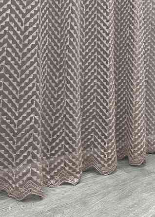 Тюль Гипюр цвет какао 1878т Киев