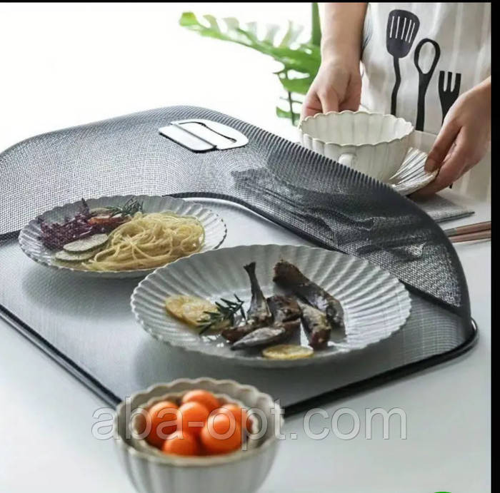 Купол сетка для защиты продуктов прямоугольная 37 х 27 см Лорд ( шт ) Артикул: 1628.Aba-Opt Одеса - фото 1