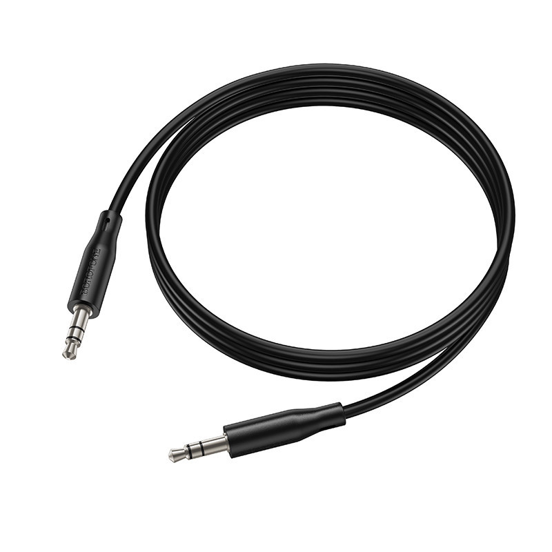 Аудіо кабель BOROFONE BL26 Standard AUX audio cable 1m Black Одеса - фото 7