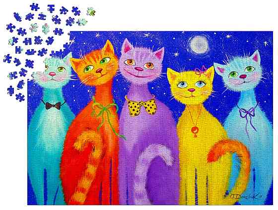 Пазл Усміхнені коти - Smiling Cats (Enjoy-1738) Киев