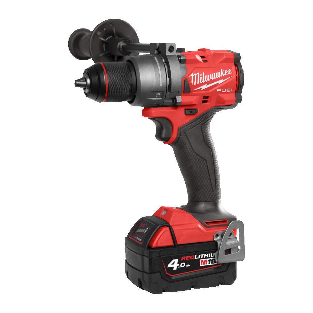 Дриль-шуруповерт з ударом акумуляторний безщітковий MILWAUKEE, M18 FPD3-402С, 158Нм (зарядний пристрій М12-18 С, 2 акумулятори М Одеса - фото 4