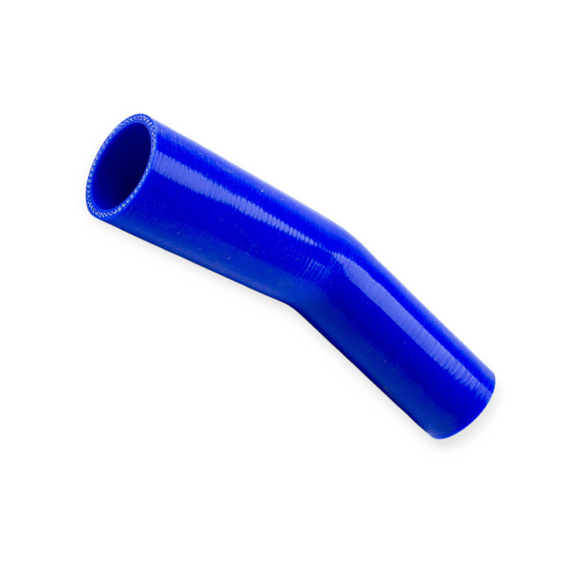 Патрубок ЗИЛ нижний длинный подводной силикон 130х150мм радиатора Мукачево - изображение 1