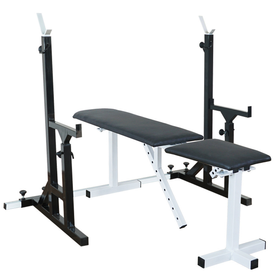 Скамья для жима регулируемая до 200 кг + стойки под штангу со страховкой до 200 кг Киев - изображение 1