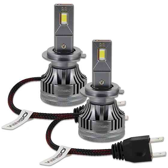 Автолампа Winso LED H7 12/24V 90Вт 7000Лм 6500K CSP3970 2шт Львів