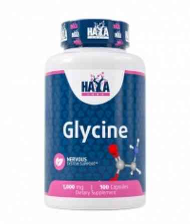 Гліцин Haya Labs Glycine 1000 mg 100 Caps Луцьк