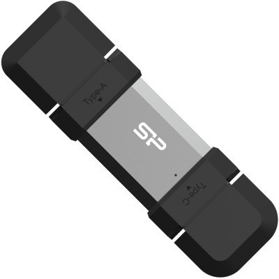 USB флеш накопитель Silicon Power USB 64G SILICON POWER usb3.2+TypeC Mobile C51 (SP064GBUC3C51V1S) Винница - изображение 3