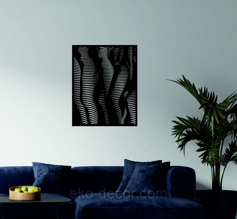 Декоративное настенное Панно «Женское тело», Декор на стену Киев - изображение 1