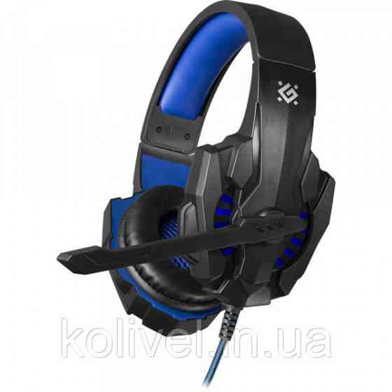 Ігрова гарнітура Defender Warhead G-390 чорно-синя (64038) Киев