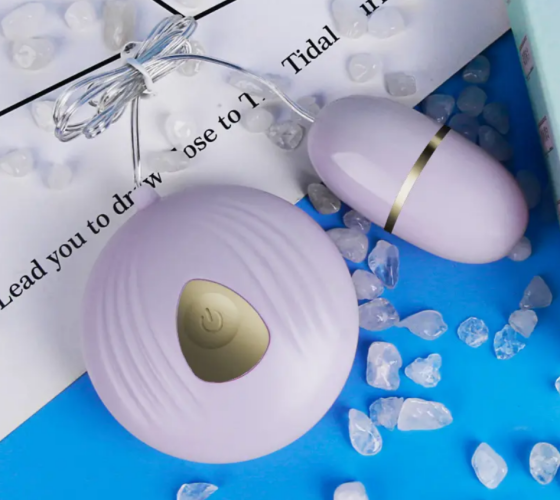 Вибро-яйцо с проводным управлением и 7 режимами вибрации Lilo Violet Sex Aura Киев