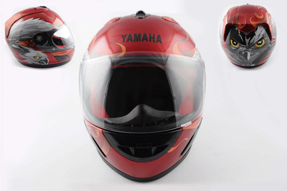 Шлем-интеграл (mod:HAWK) (size:М, красный) Ш2 Мукачево - изображение 1