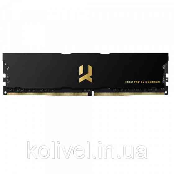 DDR4 16Gb 4000MHz (2*8Gb) GoodRAM IRDM PRO PITCH BLACK, Kit Retail (IRP-4000D4V64L18S/16GDC#) Киев