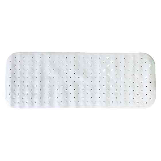 Килимок у ванну на присосках MGZ-0901(White) 35х95 см Вінниця