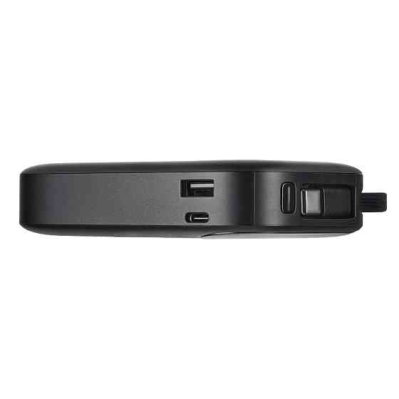 Повербанк (Power Bank) Brevia ePower 10000mAh PD20W CompactMini LCD черный + кабель Львов
