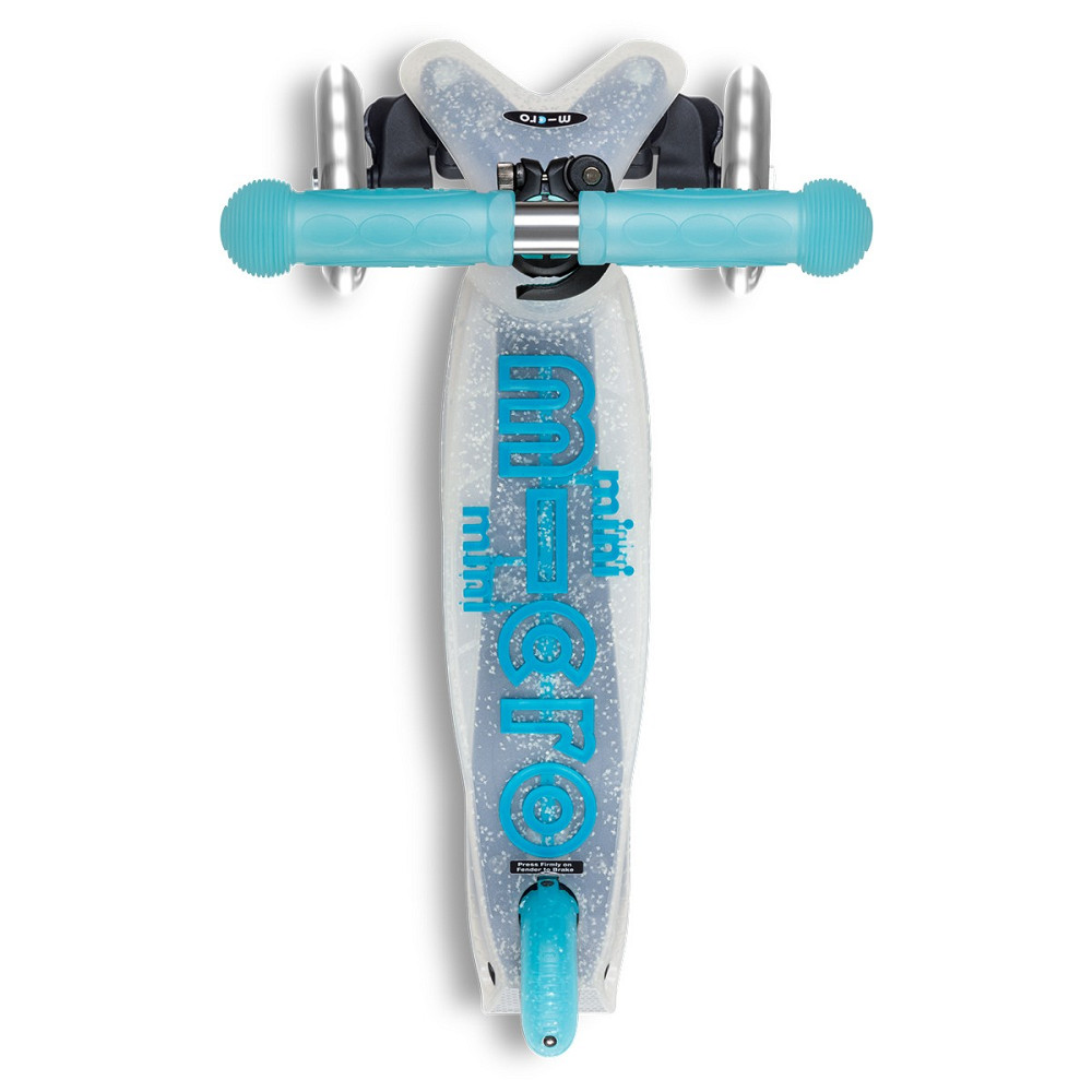 Самокат MICRO складний серії Mini Deluxe Foldable Orion Glow LED – Синій Дніпро - фото 6