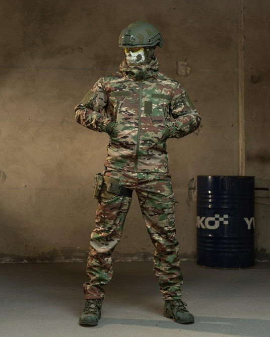 Демісезонний тактичний костюм софтшел Softshell ROCKET мультикам НП4862 Одеса - фото 11