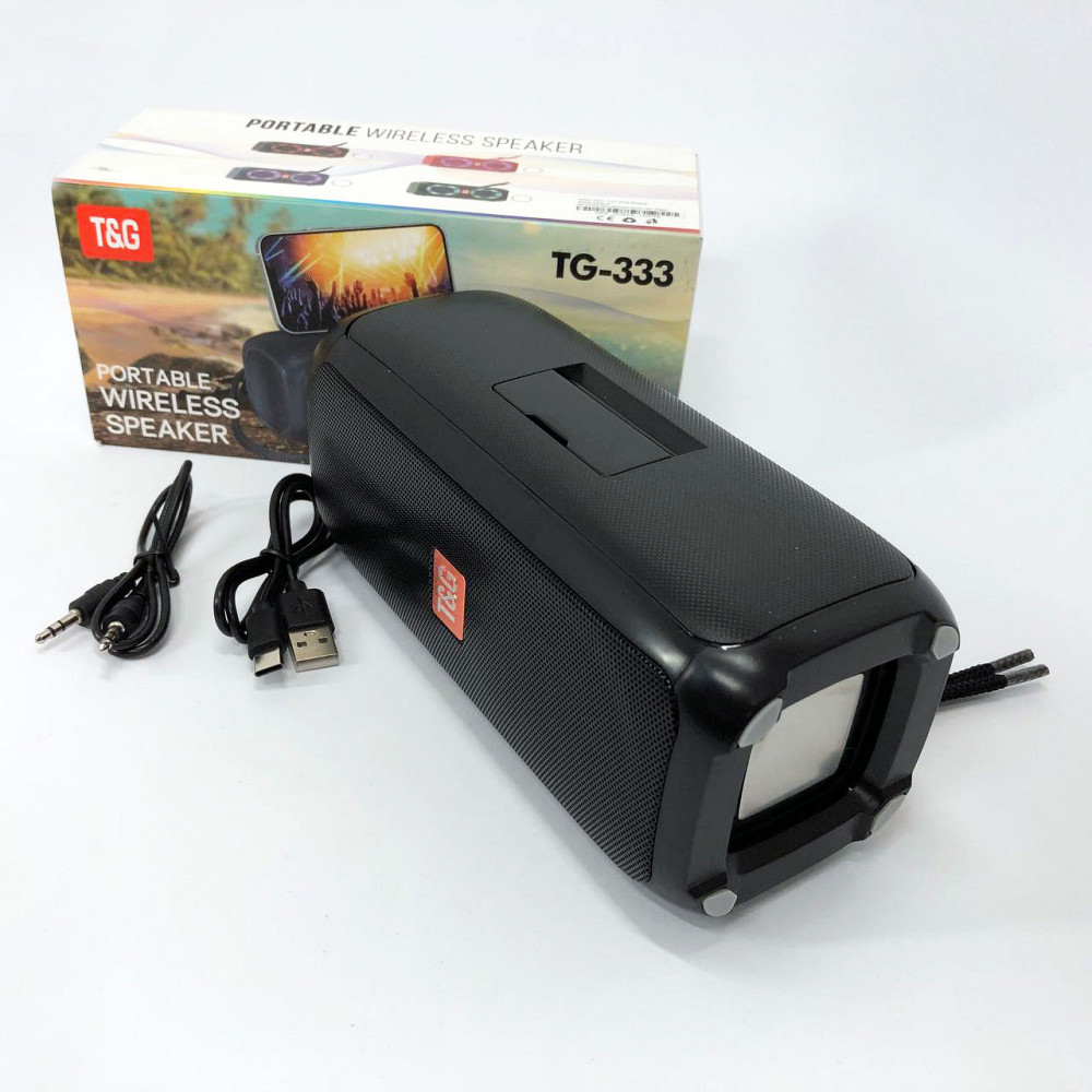 Портативная колонка с led подсветкой TG333, Блютуз колонка с качественным звуком и подсветкой YI-39 Львов - изображение 13