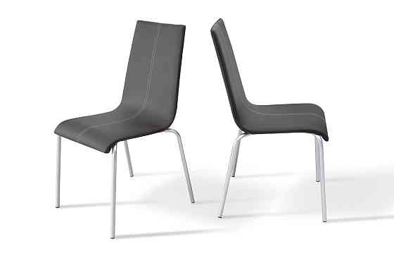 Стілець обідній Келлі зі строчкою, (черн)--- Київ