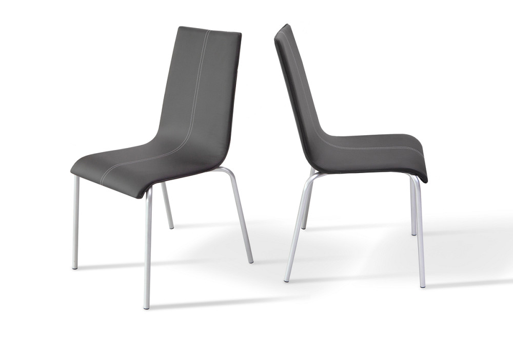 Стілець обідній Келлі зі строчкою, (черн)--- Київ - фото 1