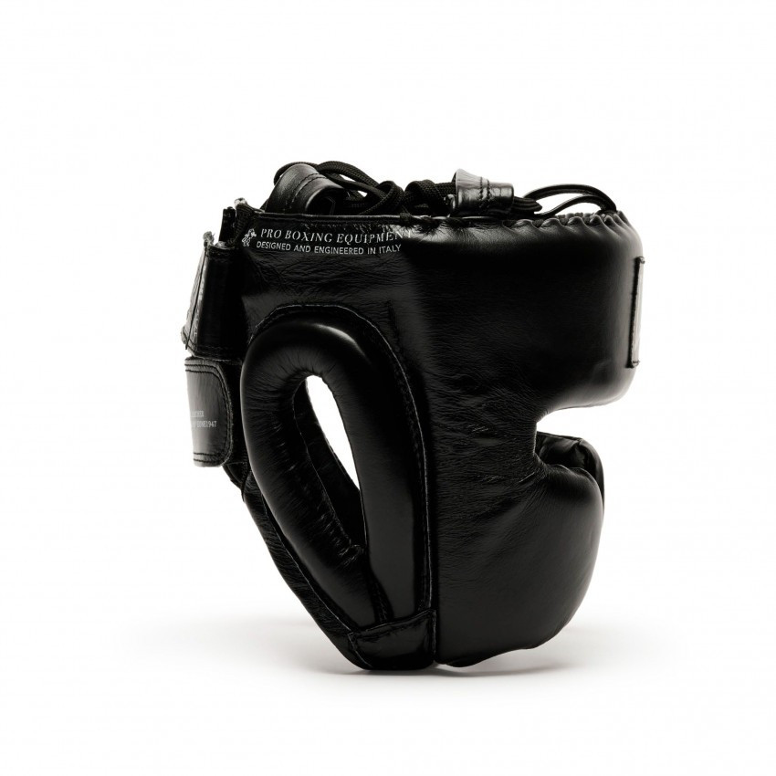 Боксерський шолом з бампером Leone Greatest Black S/M професійний захист для боксу, ММА та єдиноборств Київ - фото 6