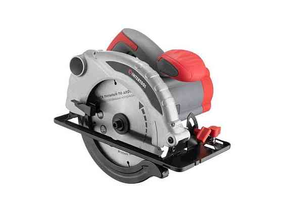 Пила дискова 1300 Вт, 5000 об/хв, кут нахилу 0-45° 41/57 DT-0613 ТМ INTERTOOL   Solmir Київ