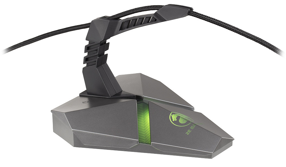 Тримач кабелю 2E GAMING Scorpio 4в1, LED, сірий Київ - фото 1