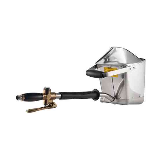 Ківш-хопер штукатурний пневматичний універсальний (стіни й стеля), 3 л, 5-6 атм, 400 л/хв INTERTOOL PT-0406 Київ