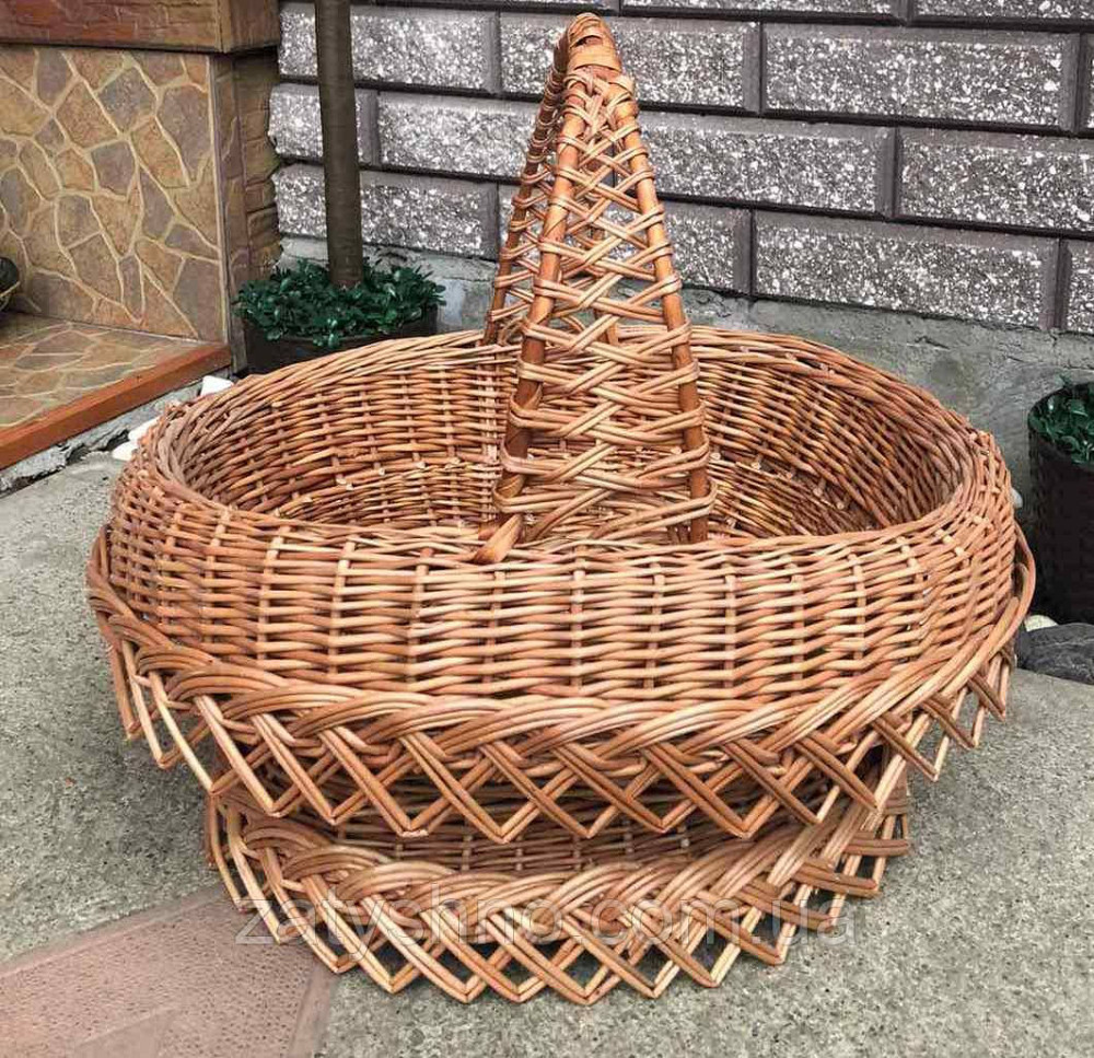 Корзина пасхальная  вместительная натуральная Киев - изображение 2