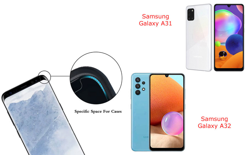 Захисне скло HyperGlass Pro для Samsung Galaxy A31, Galaxy A32 – максимальна чутливість та захист Київ - фото 3