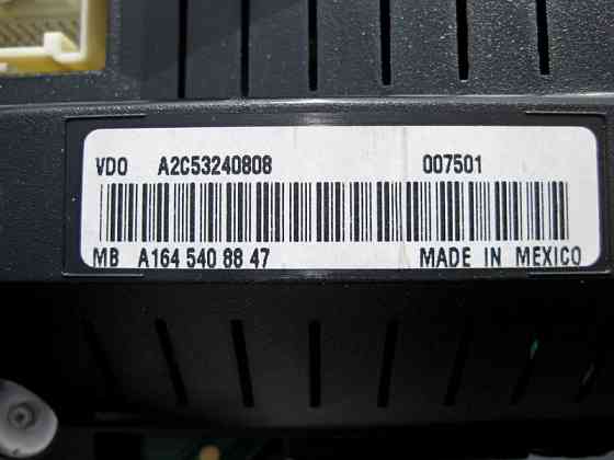 Mercedes-Benz  A1645408847 Щиток - панель приладів бензин USA ML W164 GL X164 Одеса